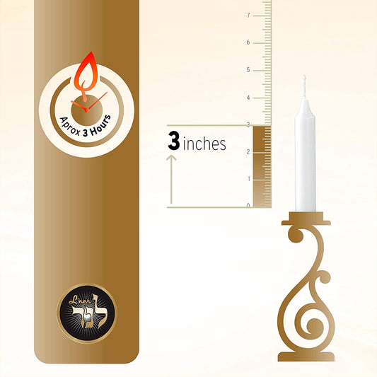 Lerner Standard 3 Hours Shabbos Candles 8/72Ct
