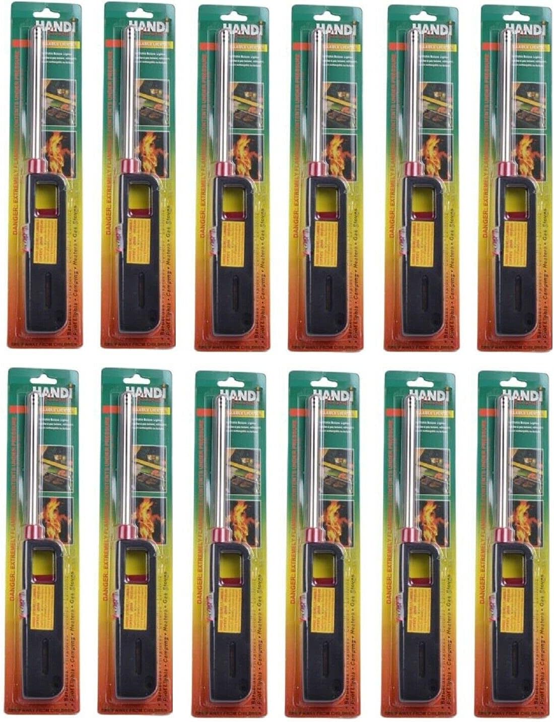 Gas Match BBQ Lighters Round