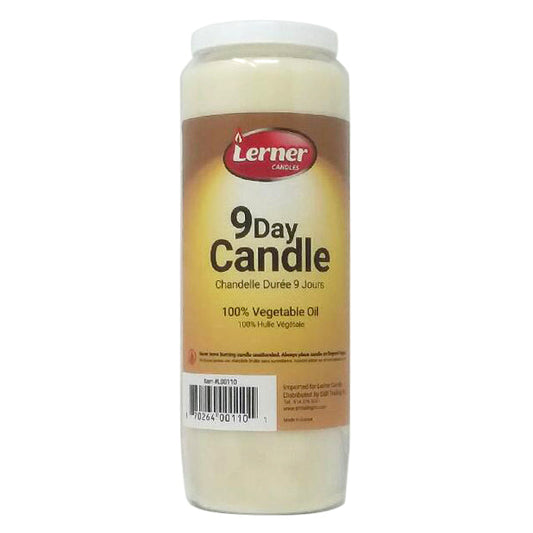 Lerner Candles 100% Vegetable Oil 20/1ct