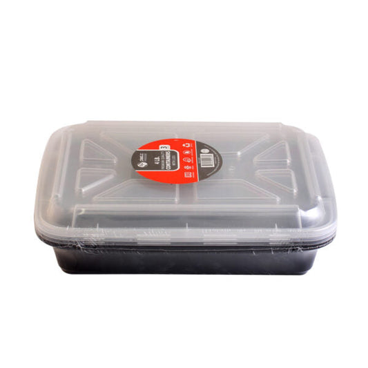 Plastic House Bento Microwave Container with Lids