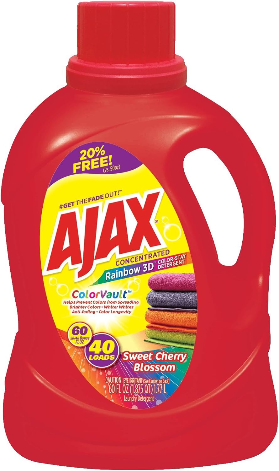 Ajax Laundry Liquid Detergent HE