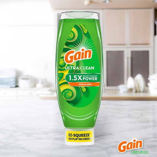 Gain Ultra EZ-Squeeze Dishwashing Liquid 14.7oz