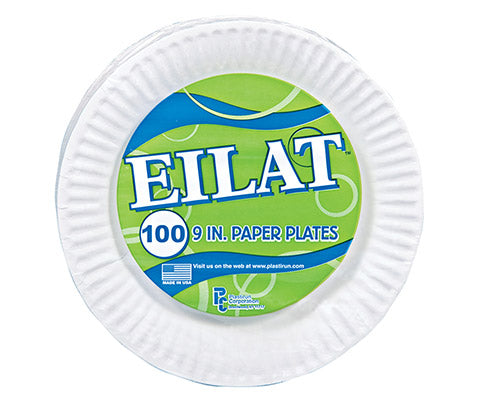 EILAT Disposable Paper Plates