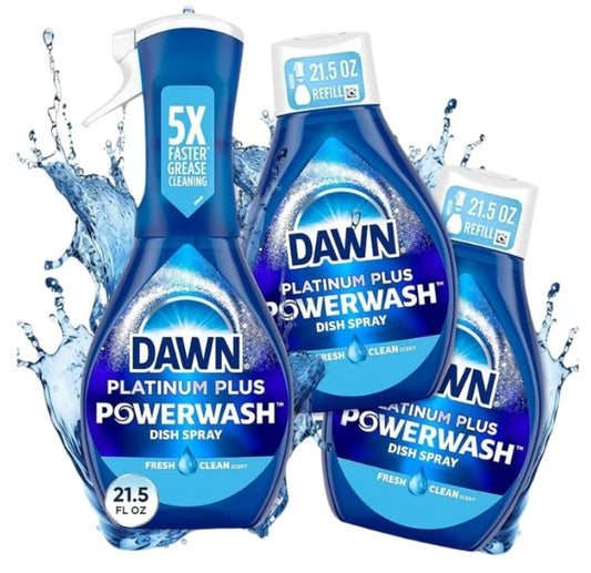 DAWN Platinum Plus Powerwash Dish Spray - Fresh Clean Scent