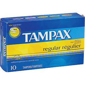 Tampax Tampons 10Ct Regular