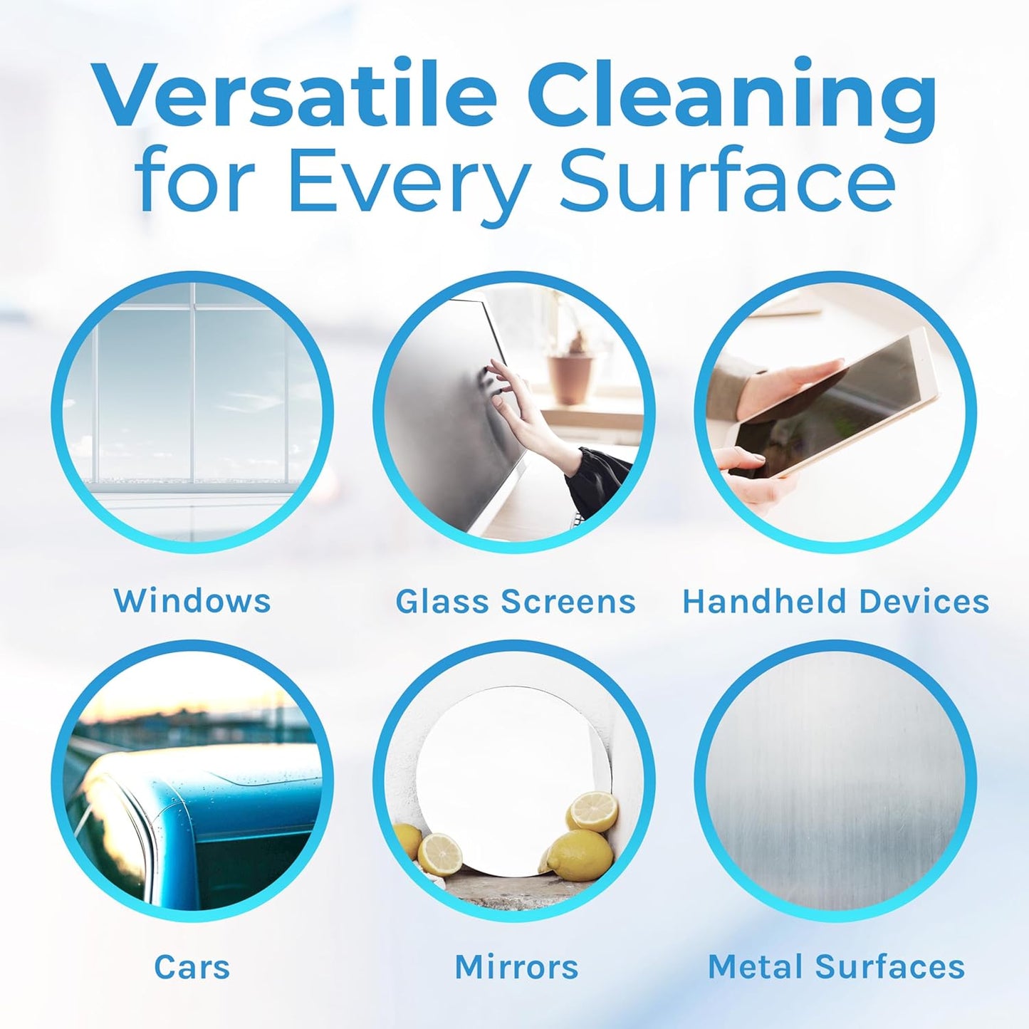 Hygea Natural Clear 'n' Bright Glass Cleaner (Ready To Use)