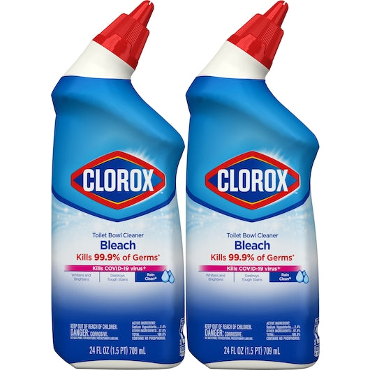 CLOROX Toilet Bowl Cleaner 2pc 24oz.
