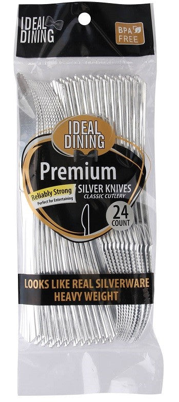 Ideal Dining Heavy Duty Premium Plastic Cutlery