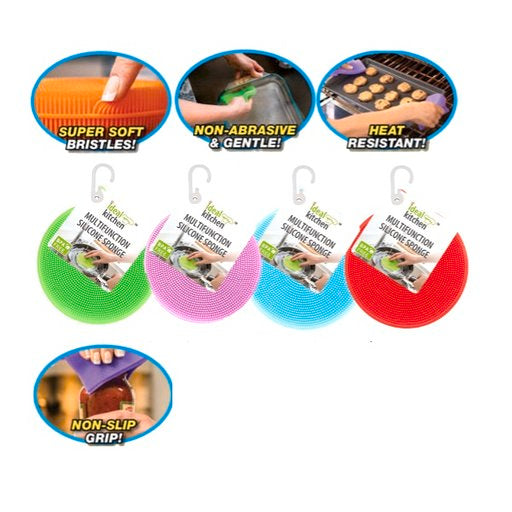Ideal Kitchen Silicone Multi-Function Sponge