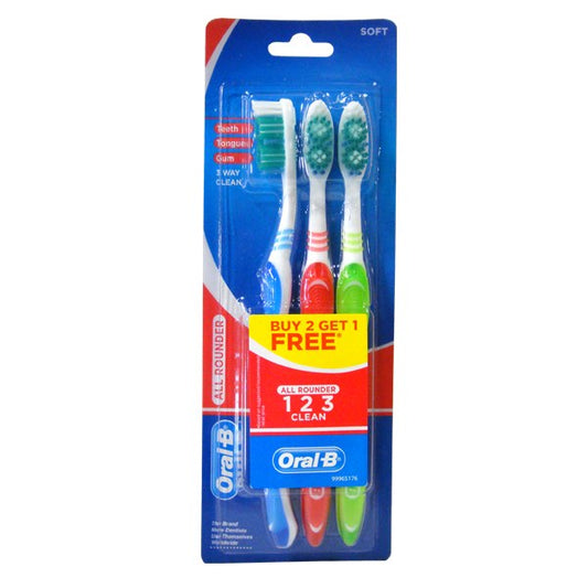 Oral-B Toothbrushes All Rounder 3CT