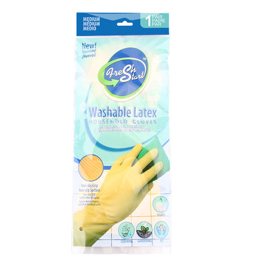 Fresh Start Latex Gloves - 1 pair 24/1ct