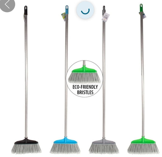 Fresh Start Plastic Broom Eco-Friendly Bristles