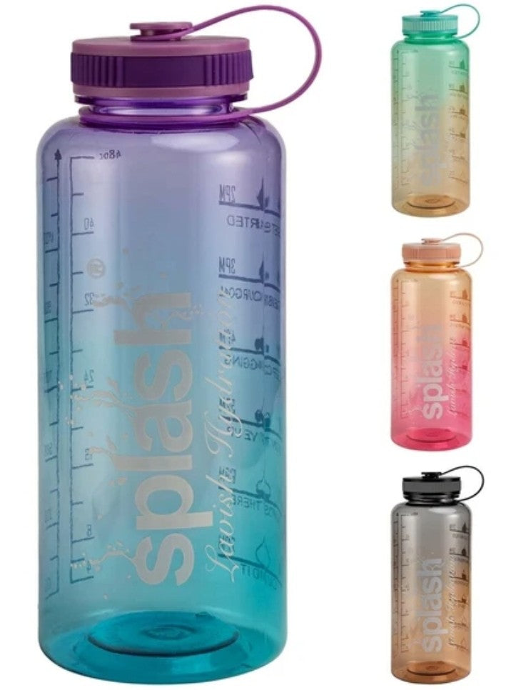 Splash Plastic Water Bottle