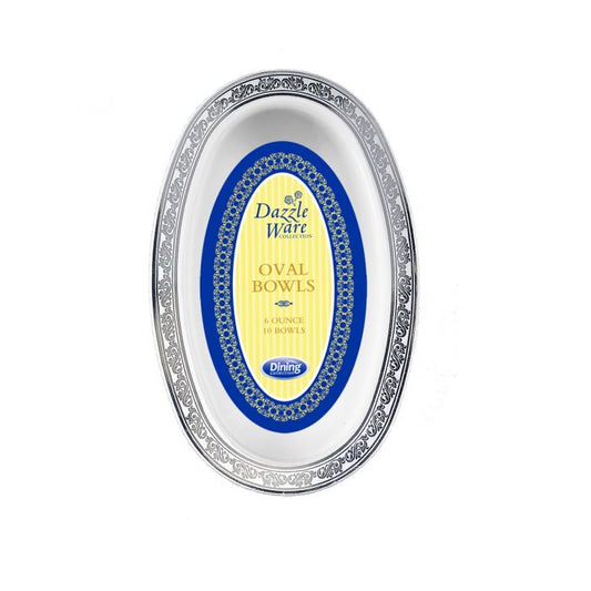 Dazzle Ware Collection Plastic Bowls 10CT