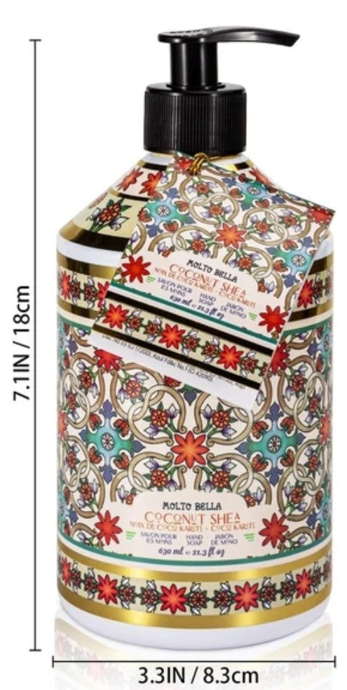 MOLTO BELLA Hand Soap with Pump 21.3oz