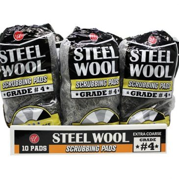 U Steel Wool Scrubbing Pads 10CT