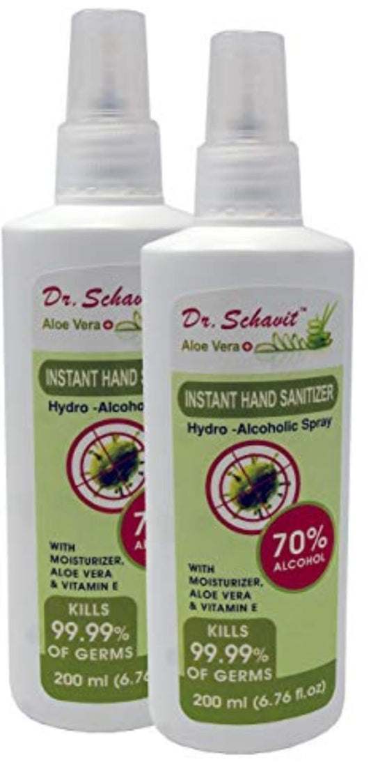 Dr. Schavit Instant Hand Sanitizer With Aloe Vera