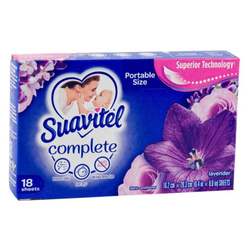 Suavitel Complete Dryer Sheets 18CT