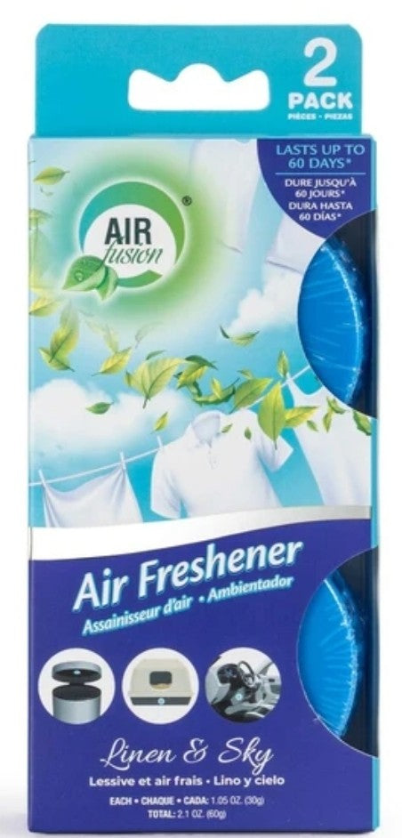 Air Fusion Air Freshener Gel 2pk