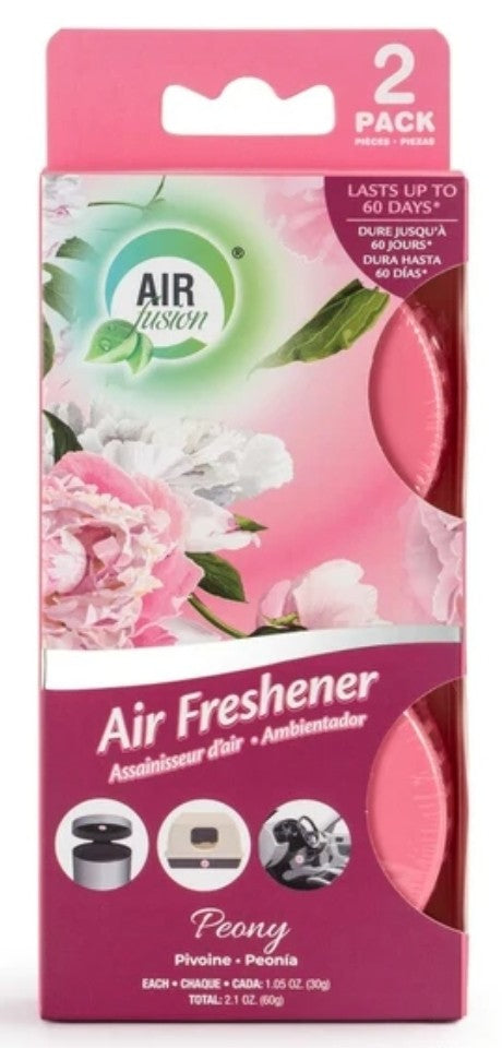 Air Fusion Air Freshener Gel 2pk