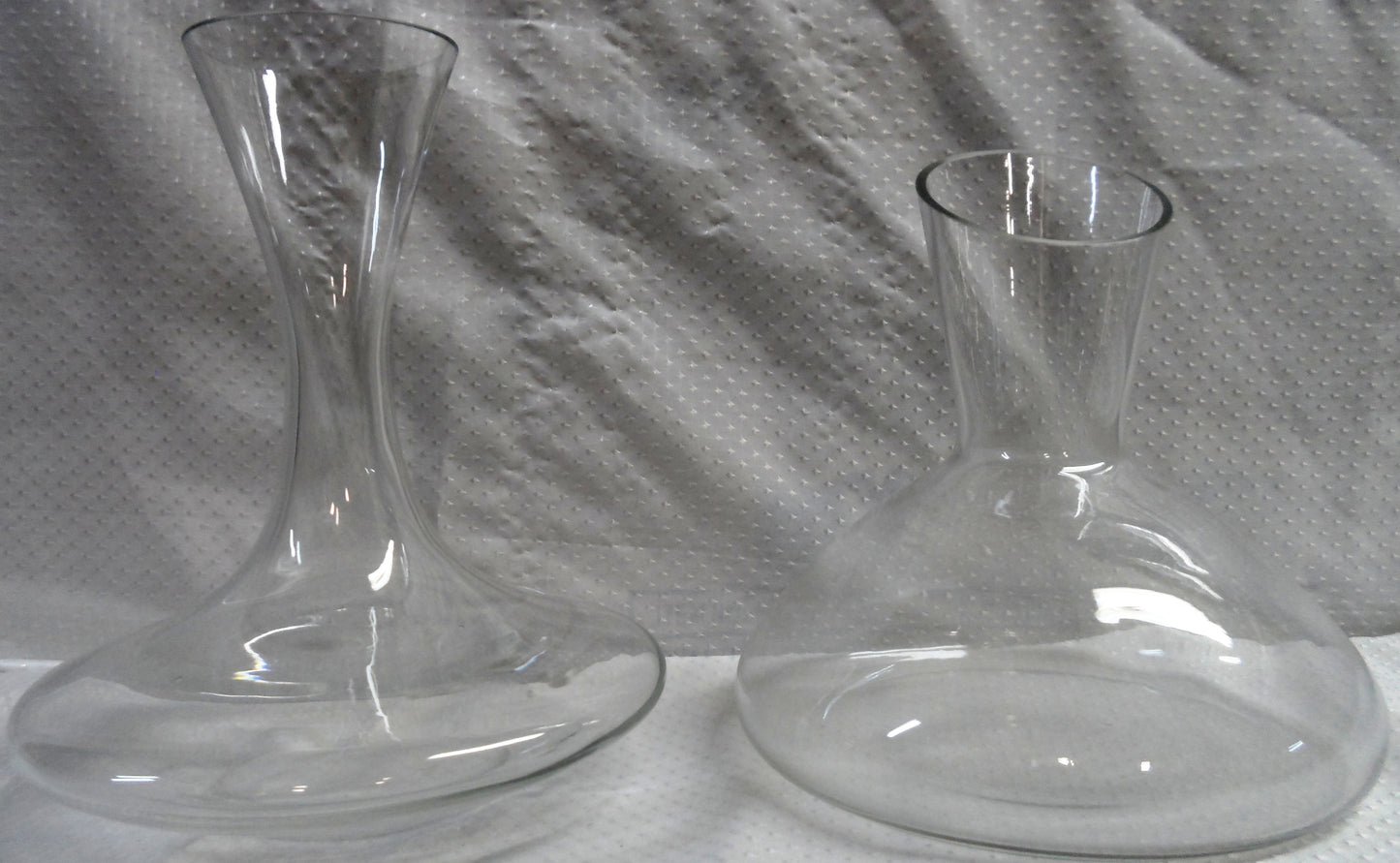 Wine Bottle Cover and Glass Decanters