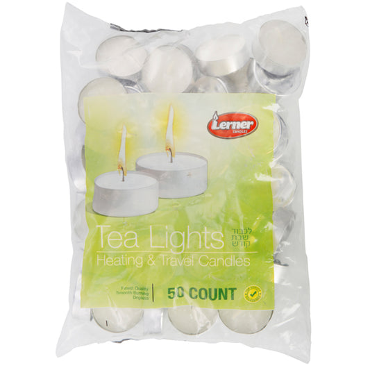 Tealight Candles 2.5 Hours Unscented