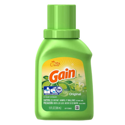 Gain Liquid Detergent 10oz.