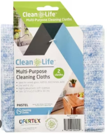 Ofertex Clean Life Antibacterial Cleaning Cloths