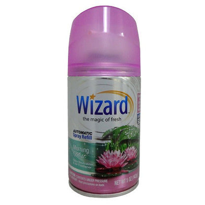 Wizard The Magic of Fresh Odor Neutralizer & Air Freshener Automatic Spray Refill 12/5oz.