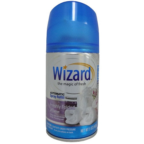 Wizard The Magic of Fresh Odor Neutralizer & Air Freshener Automatic Spray Refill 12/5oz.