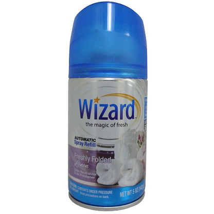Wizard The Magic of Fresh Odor Neutralizer & Air Freshener Automatic Spray Refill 12/5oz.