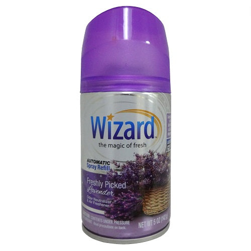 Wizard The Magic of Fresh Odor Neutralizer & Air Freshener Automatic Spray Refill 12/5oz.