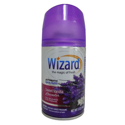Wizard The Magic of Fresh Odor Neutralizer & Air Freshener Automatic Spray Refill 12/5oz.