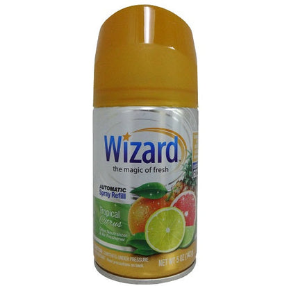 Wizard The Magic of Fresh Odor Neutralizer & Air Freshener Automatic Spray Refill 12/5oz.