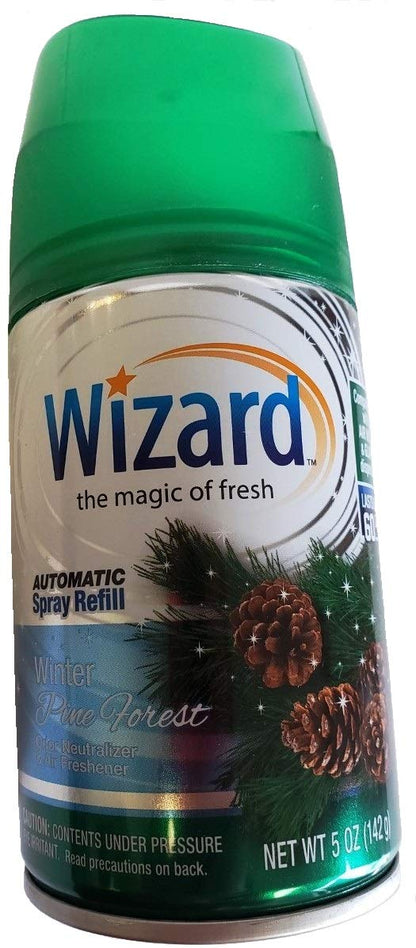 Wizard The Magic of Fresh Odor Neutralizer & Air Freshener Automatic Spray Refill 12/5oz.