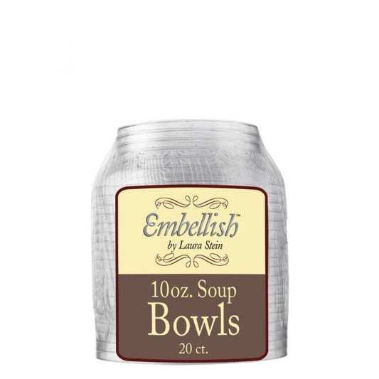Embellish Clear Plastic Bowls