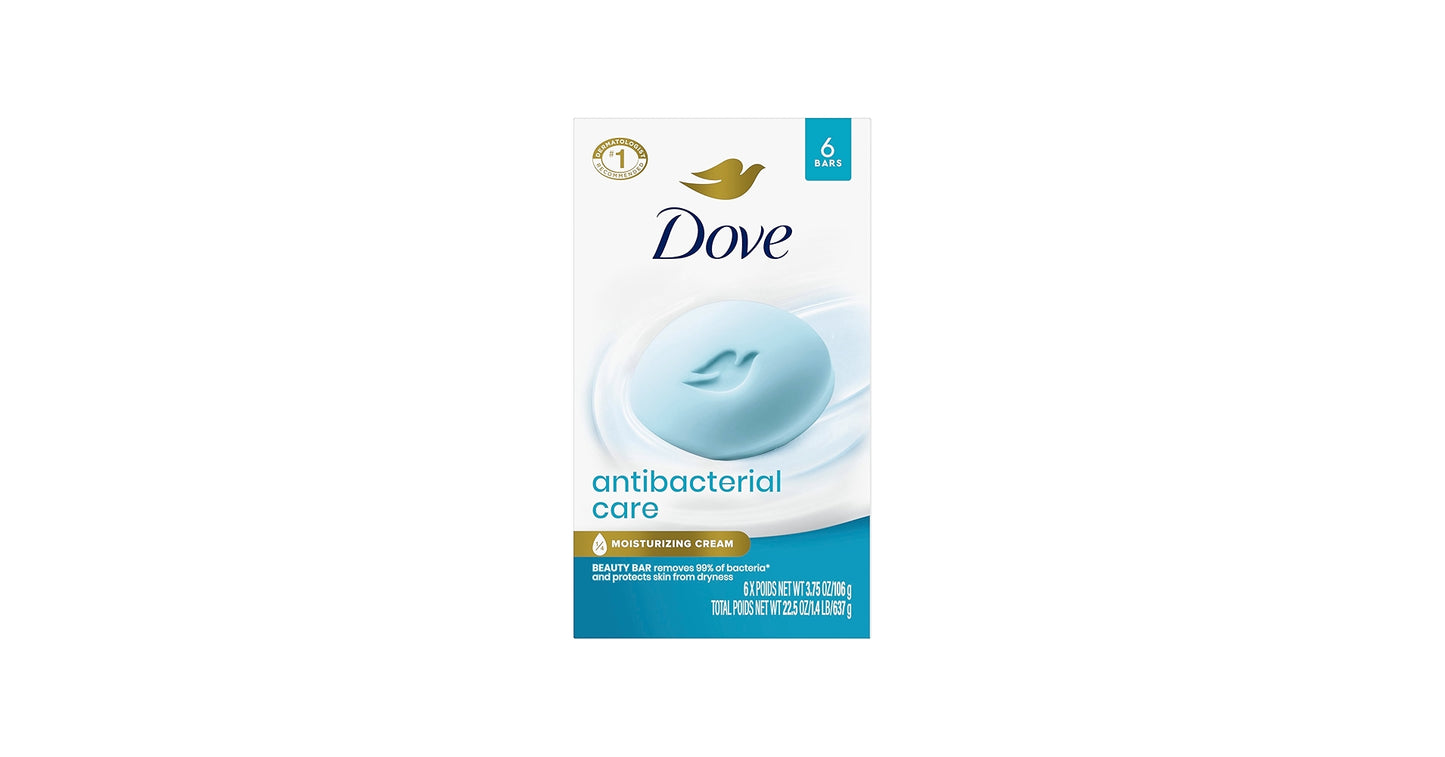 Dove Soap Bar 3.75oz 6pk