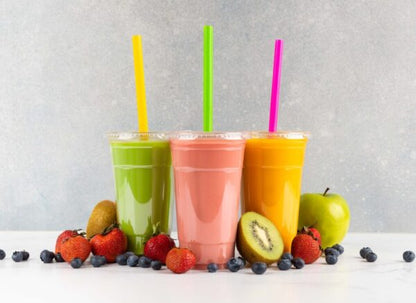 Clear Squat Pet Cups 12oz Cups + Lids 10/36Ct