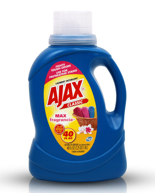 Ajax Laundry Liquid Detergent HE