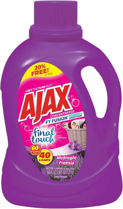 Ajax Laundry Liquid Detergent HE