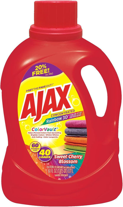 Ajax Laundry Liquid Detergent HE