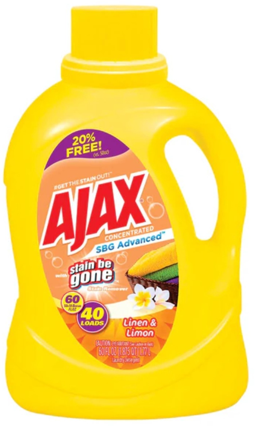 Ajax Laundry Liquid Detergent HE