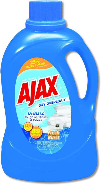 Ajax Laundry Liquid Detergent HE