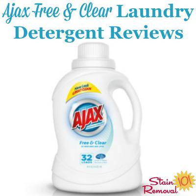 Ajax Laundry Liquid Detergent HE