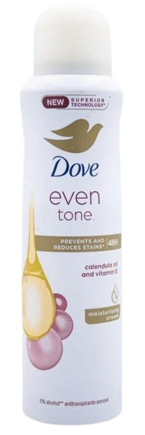 Dove Anti-Perspirant Body Spray 150mL