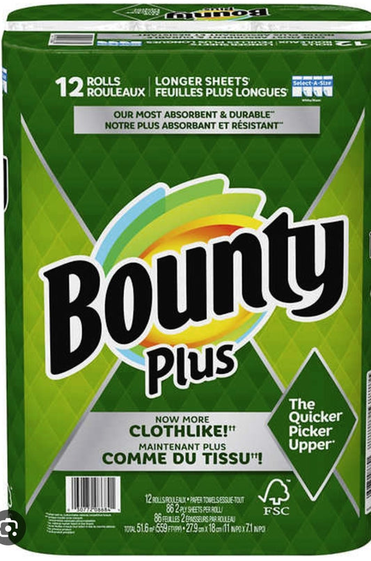 Bounty 12/86Sh Select-A-Size