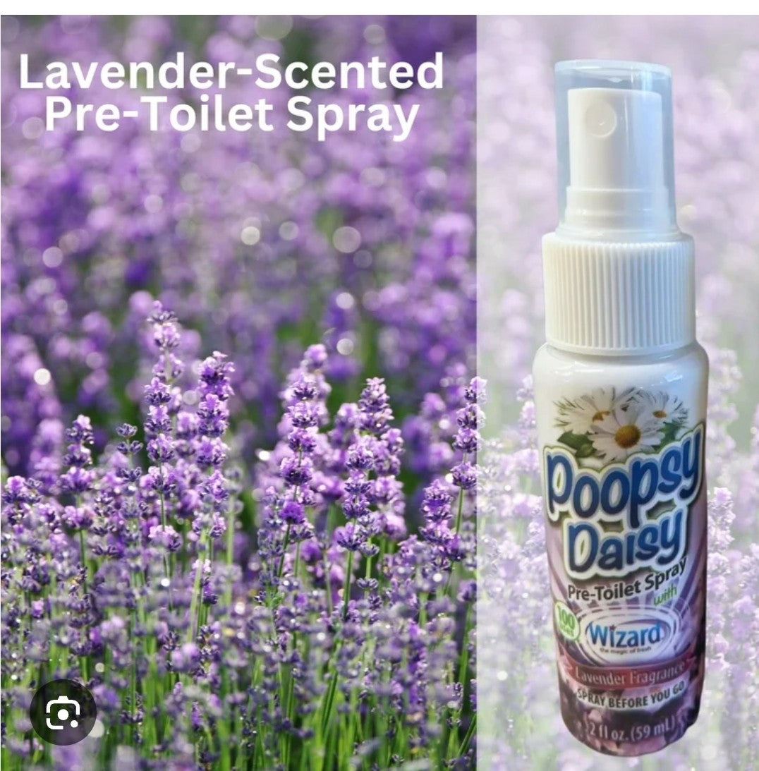 Wizard The Magic Of Fresh Poopsy Daisy Pre-Toilet Spray 100 Uses 2oz ...
