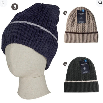 Thermaxxx Winter Hat with Faux Fur Lining