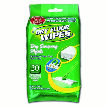 Home Select Floor Wipes 20C Dry