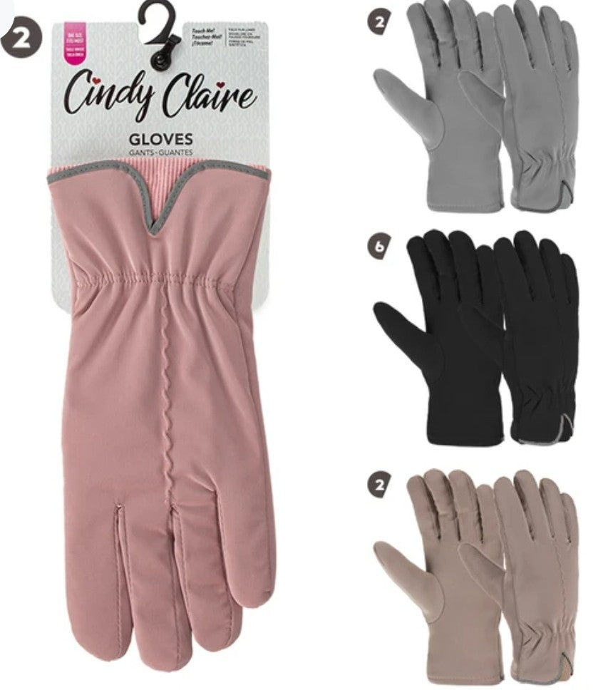 Cindy Claire Gloves Ladie's w/ Touch